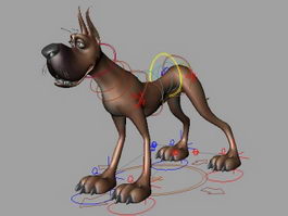 Great Dane Rigging 3d preview