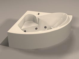 Massage Therapy Tub 3d model preview