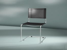 Chrome Cantilever Chair 3d preview