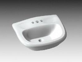 Wash Hand Basin 3d preview