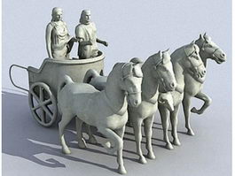 Roman War Chariot 3d preview