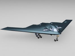 B2 Stealth Bomber 3d model preview