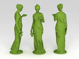 Statue of Venus 3d preview