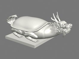 Dragon Head Tortoise 3d model preview