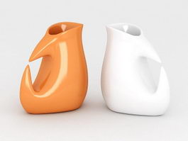 Modern Contemporary Vases 3d model preview