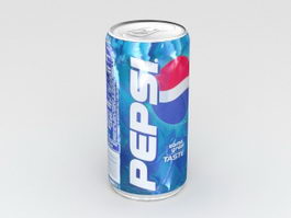 Pepsi Can 3d preview
