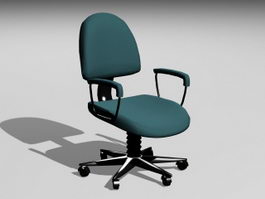 Computer Office Chair 3d model preview
