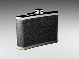 Alcohol Flask 3d preview