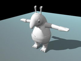 Cute Creature 3d model preview