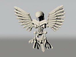 Mechanical Bird 3d model preview