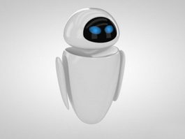 Wall-E Eva 3d model preview