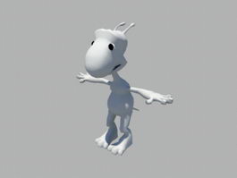 Cute Cartoon Ant 3d model preview