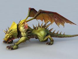 Dragon Creature 3d model preview