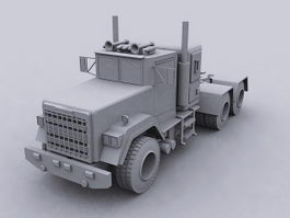 Industrial Truck 3d model preview