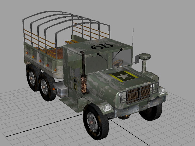 the last of us truck 3d model