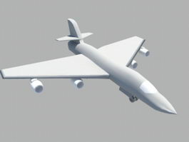 Bomber Aircraft 3d model preview