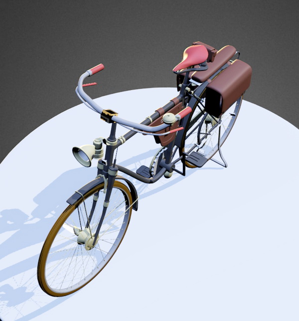 Dyton Bike 3d rendering