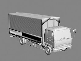 Isuzu Truck 3d model preview