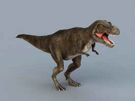 Giganotosaurus Dinosaur 3d model preview