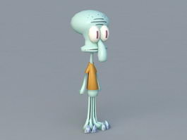 Anthropomorphic Octopus 3d preview