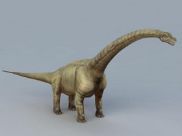 Diplodocus Dinosaur 3d model preview
