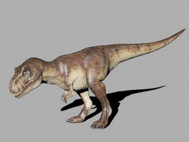 Giganotosaurus Dinosaur 3d model preview