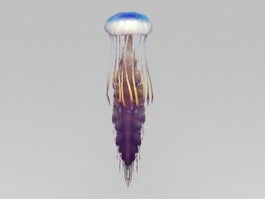 Deep Sea Jellyfish 3d model preview