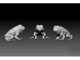 Cute Frog 3d preview