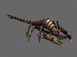 Scorpion Monster 3d model preview