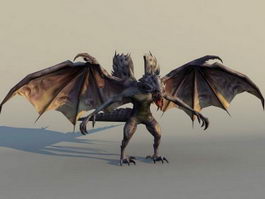Cool Dragon Monster 3d preview