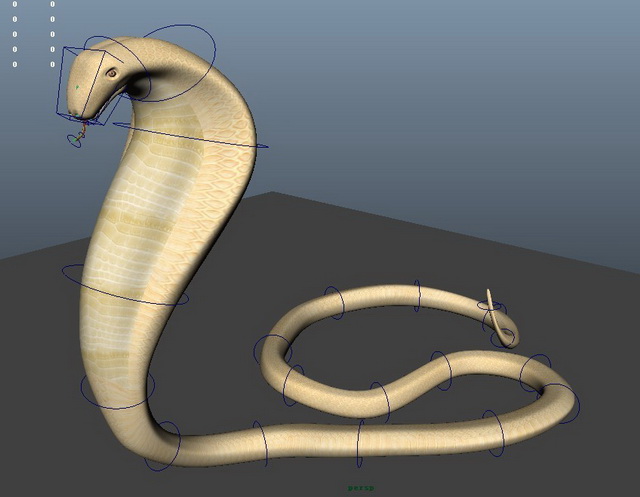 Cobra Snake 3d model - CadNav