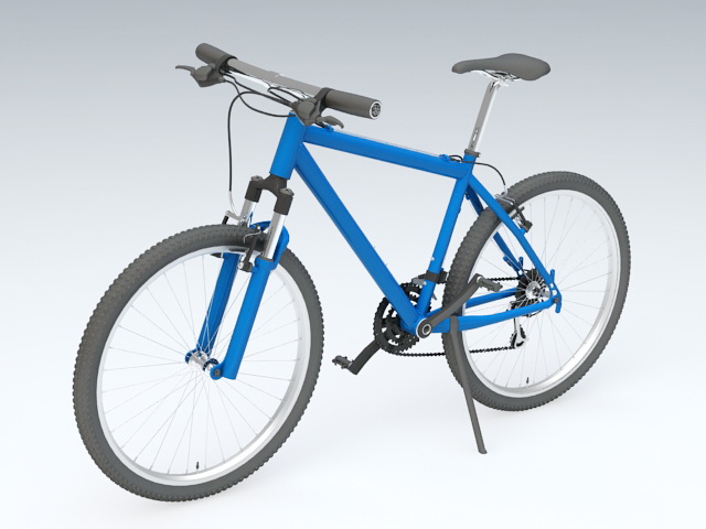 Road Bike 3d rendering