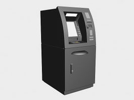 ATM Cash Machine 3d model preview