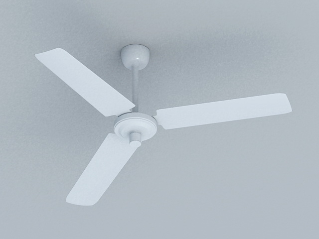 Modern Ceiling Fan 3d rendering