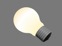 Light Bulb 3d preview