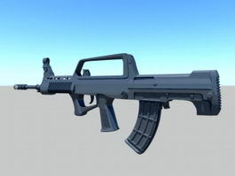 Type 95 Automatic Rifle 3d model preview