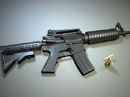 M4A1 Carbine 3d model preview