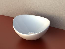 Countertop Basin Sink 3d model preview