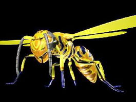 Honey Bee 3d preview
