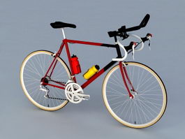 Road Racing Bicycle 3d model preview