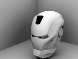 Iron Man Helmet 3d preview