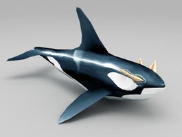 Ocean Whale 3d preview