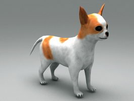 Cute Puppy 3d model preview