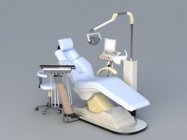 Dental Chair 3d model preview