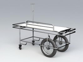Hospital Stretcher 3d preview
