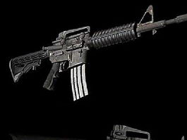 M4 Assault Rifle 3d model preview