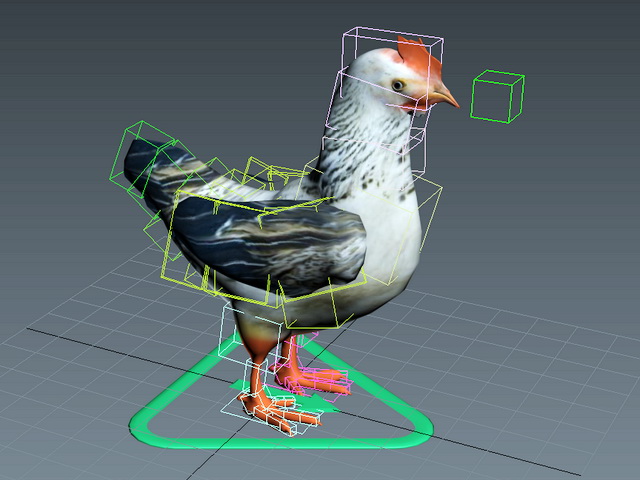 Chicken Rig 3d model 3ds Max files free download - CadNav