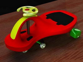 Plastic Tricycle 3d preview