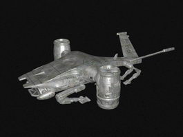 Terminator HK Aerial 3d model preview