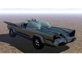 1960s Batmobile 3d preview
